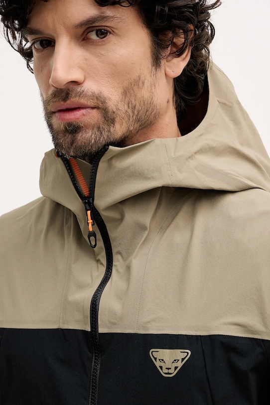 Dynafit kurtka outdoorowa Ridge DST brązowy 08.0000071864