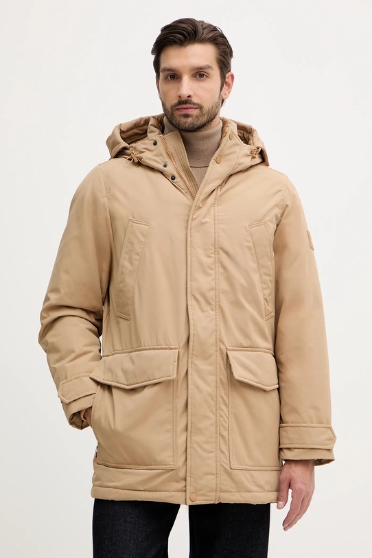 Tommy Hilfiger kurtka puchowa pozostałe beżowy MW0MW40632