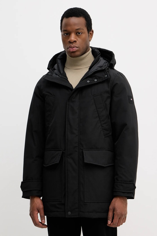 Tommy Hilfiger kurtka puchowa pozostałe czarny MW0MW40632