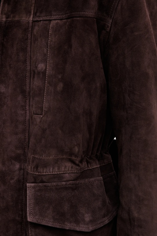 Trussardi kurtka zamszowa R303M000006N