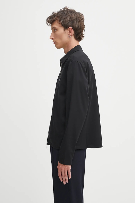 Яке с вълна Filling Pieces Coach Twill Wool 422560500247 черен AW25