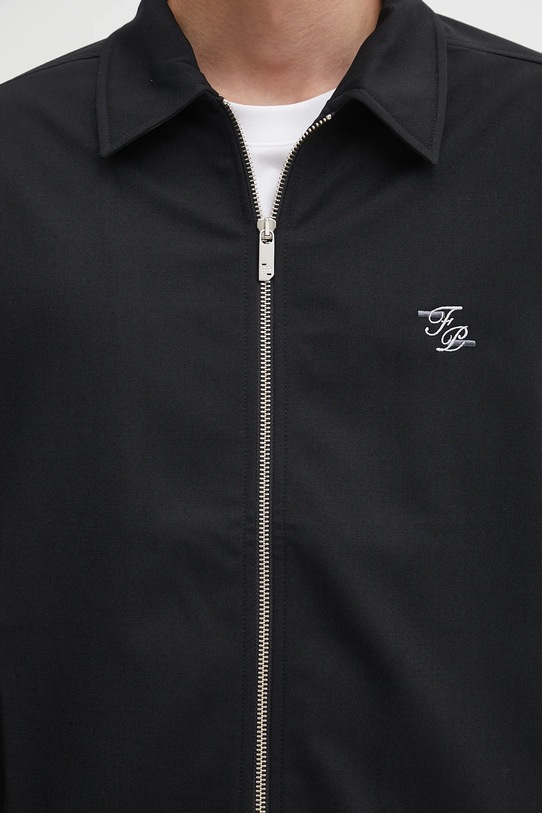 Filling Pieces kurtka z wełną Coach Twill Wool czarny 422560500247