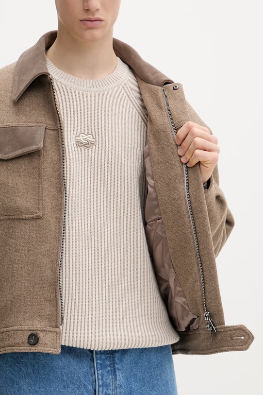 Filling Pieces jakna moška z volno Box Varsity 422560501227