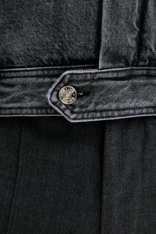 Filling Pieces kurtka jeansowa męska Denim Washed 422560501260 szary