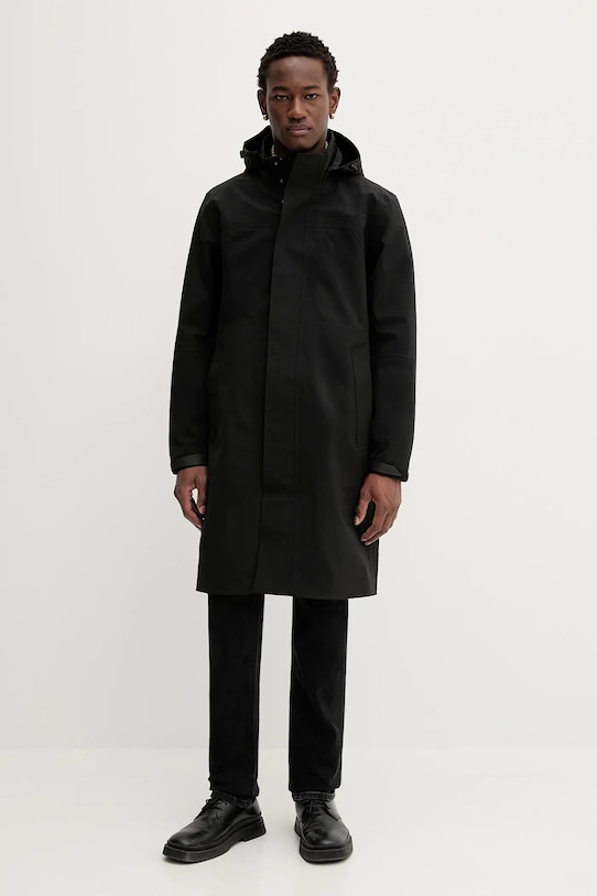 Куртка Calvin Klein з капюшоном чорний LV04LD518G