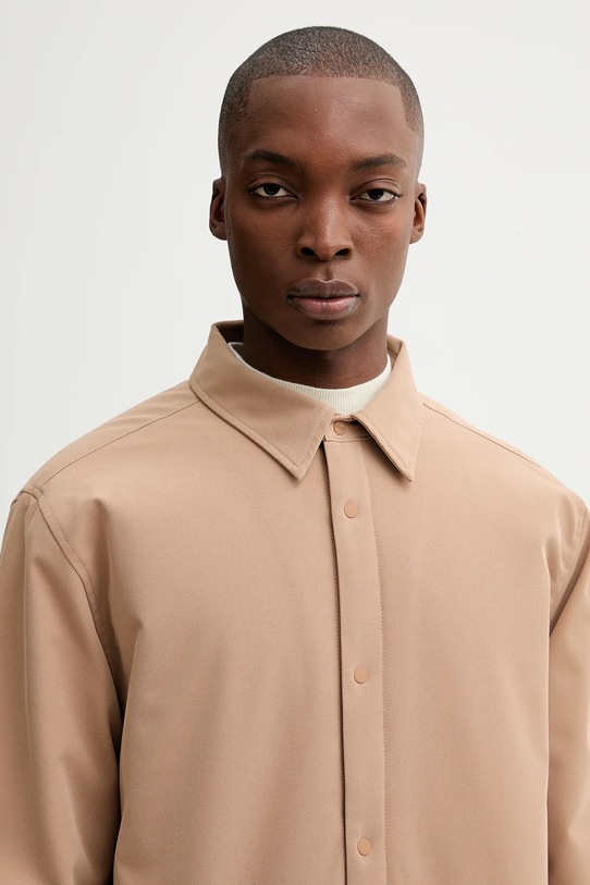 Calvin Klein kurtka LV04LD133G brązowy