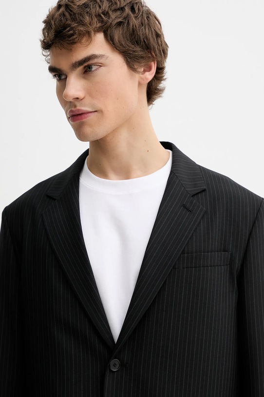 Filippa K gyapjúkeverék felső fekete 31998.FK