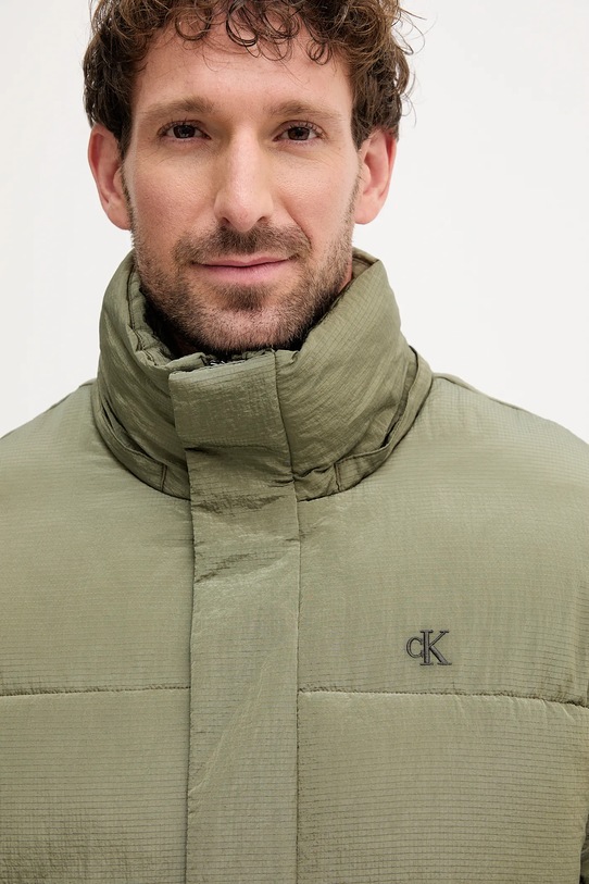 Μπουφάν Calvin Klein Jeans LV04RD513G πράσινο