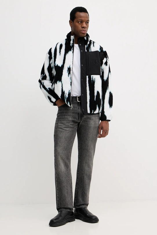 Bunda Calvin Klein Jeans LV04RD219G čierna AW25