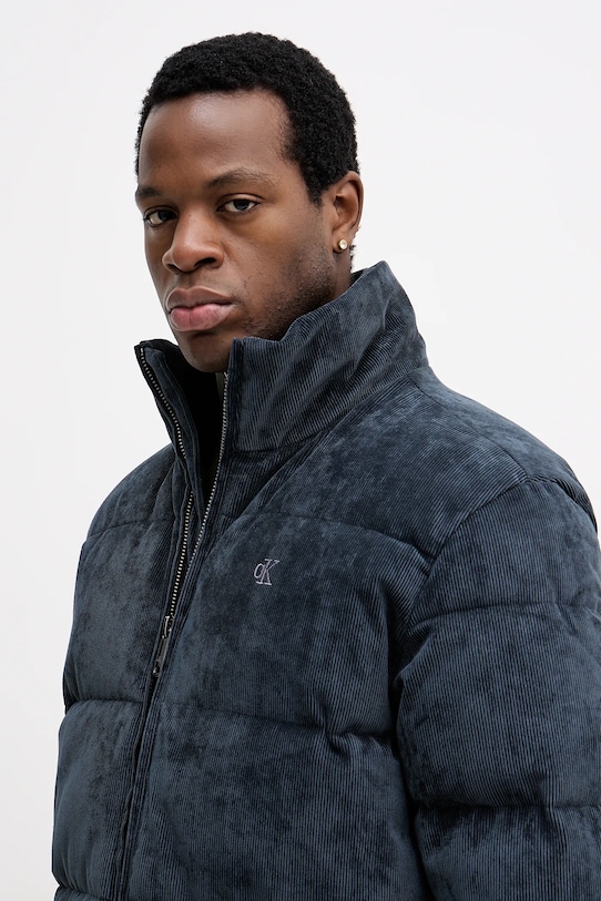 Μπουφάν Calvin Klein Jeans σκούρο μπλε LV04RD501G