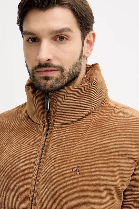 Calvin Klein Jeans kurtka brązowy LV04RD501G