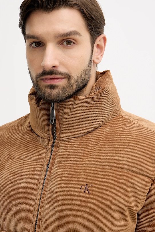 Calvin Klein Jeans kurtka brązowy LV04RD501G