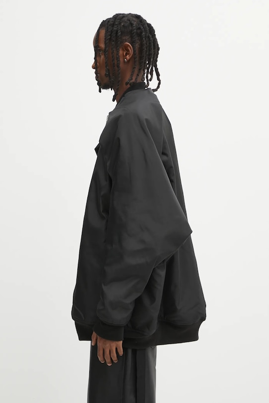 Rick Owens DRKSHDW bomber jacket Convertible Jumbo Peter Flight DU02E7789.NCV black AW25