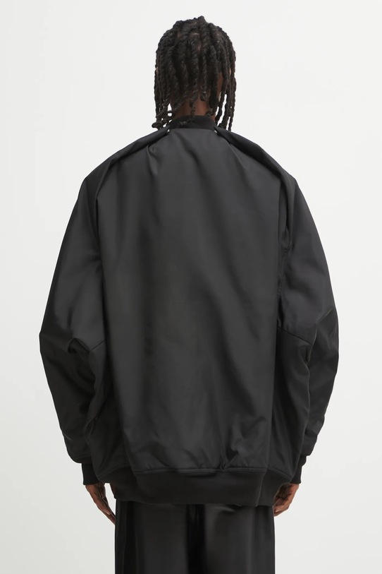 Odzież Rick Owens DRKSHDW kurtka bomber Convertible Jumbo Peter Flight DU02E7789.NCV czarny