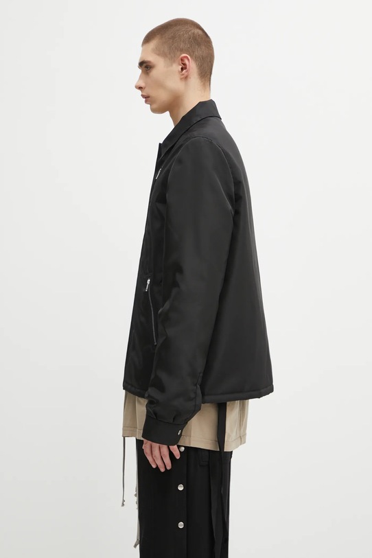 Rick Owens DRKSHDW kurtka Concealed Zipfront DU02E7775.NCV czarny AW25