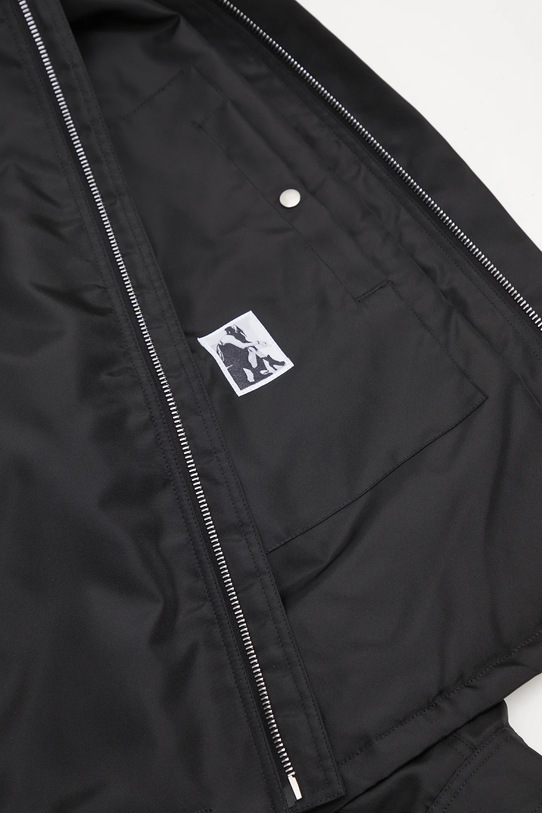 Rick Owens DRKSHDW kurtka Concealed Zipfront DU02E7775.NCV czarny