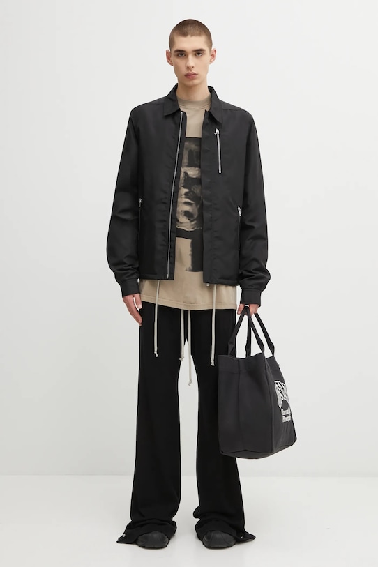 Rick Owens DRKSHDW kurtka Concealed Zipfront DU02E7775.NCV