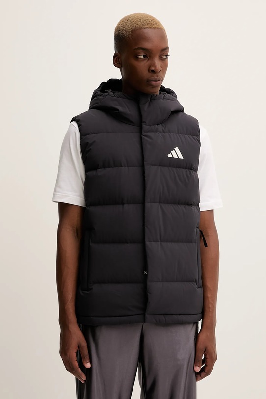 Páperová vesta adidas Helionic zateplené čierna JN2118