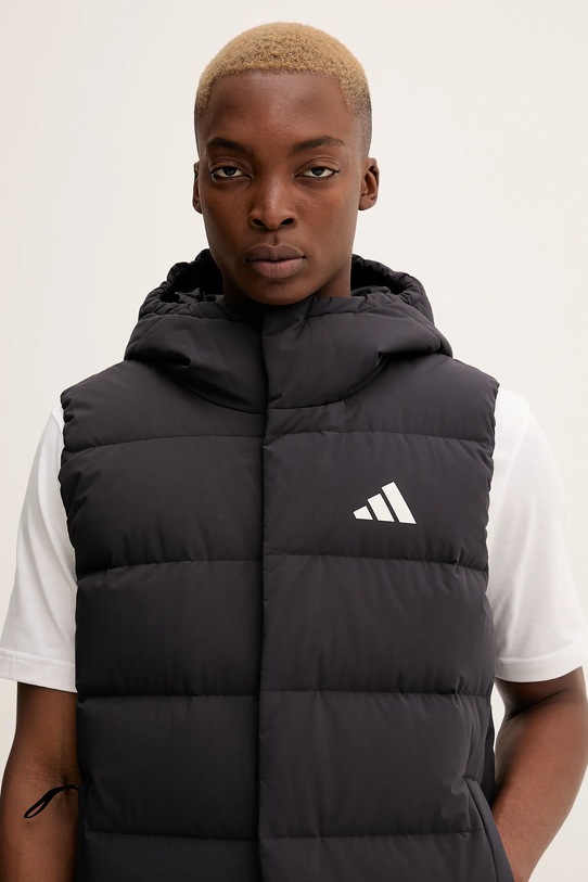 Páperová vesta adidas Helionic čierna JN2118