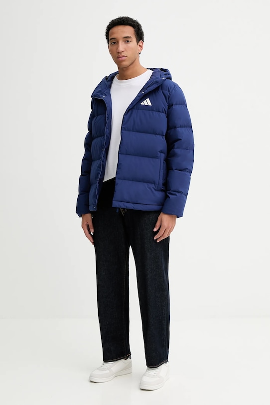 Пуховая куртка adidas Helionic JX0581 голубой AW25