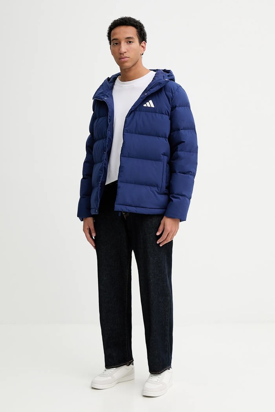 adidas geacă de puf Helionic JX0581 bleumarin AW25