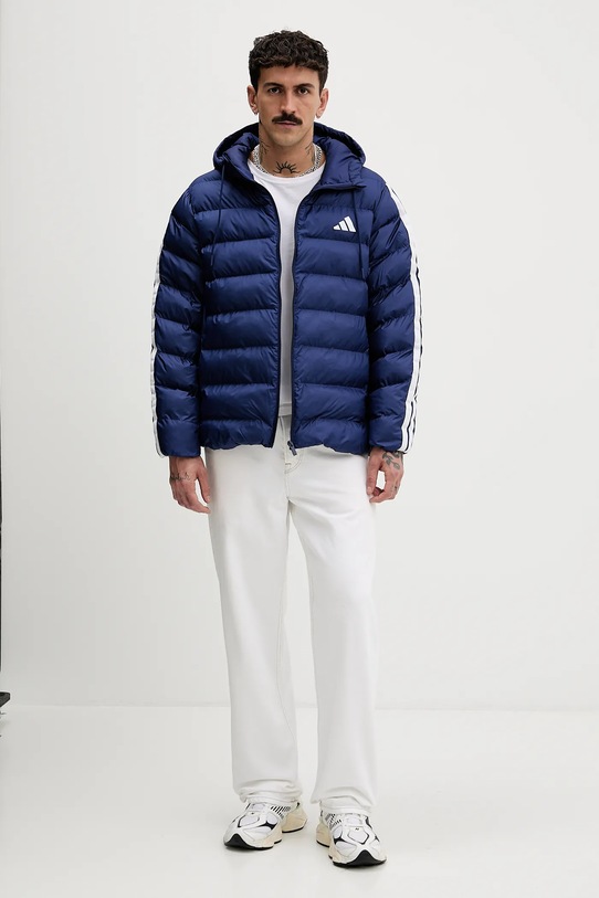 Bunda adidas Essentials Climawarm JX7771 tmavomodrá AW25