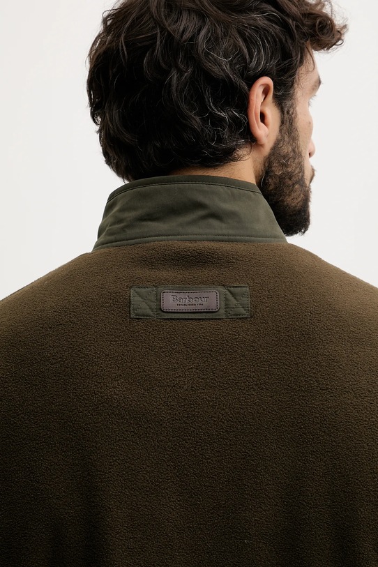 Barbour bluza polarowa LOWICH zielony MFL0211