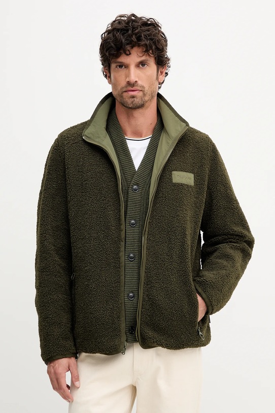 Barbour kurtka dwustronna bez kaptura zielony MFL0195