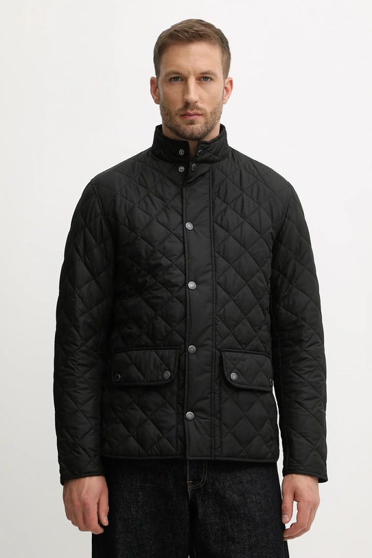 Barbour kurtka LOWERDALE bez kaptura czarny MQU1715