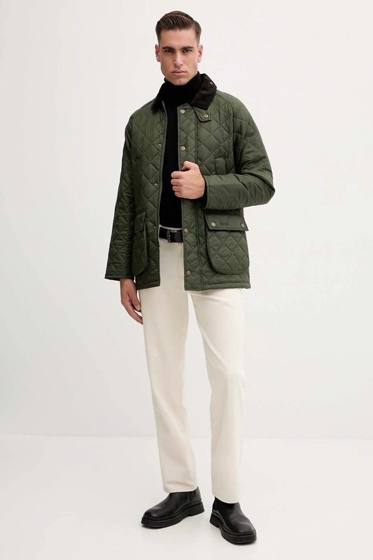 Barbour geacă BEDALE MQU1865 verde AW25