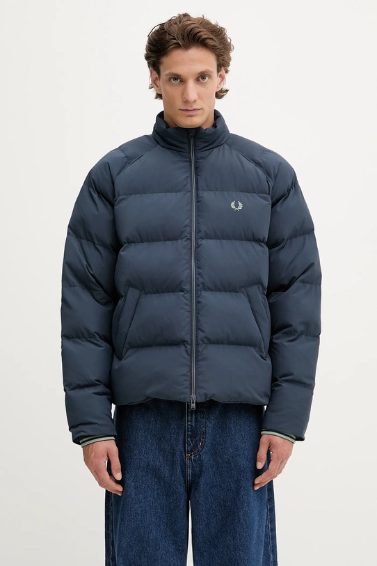 Fred Perry kurtka bez kaptura granatowy J1309