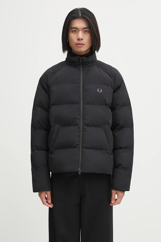 Fred Perry kurtka bez kaptura czarny J1309