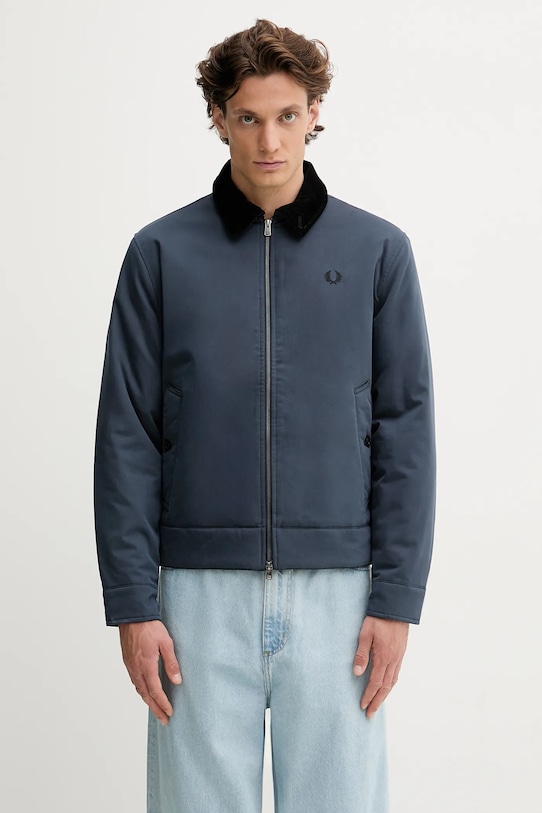 Fred Perry kurtka bez kaptura granatowy J8535