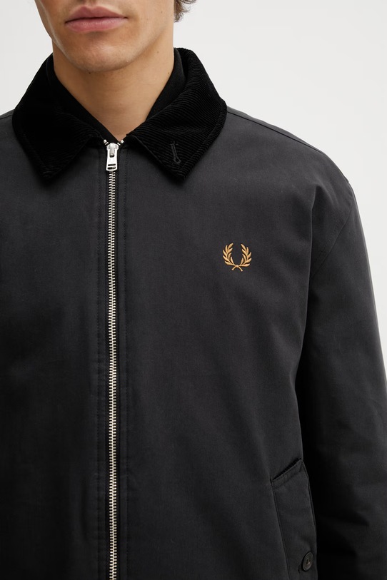 Яке Fred Perry черен J8535