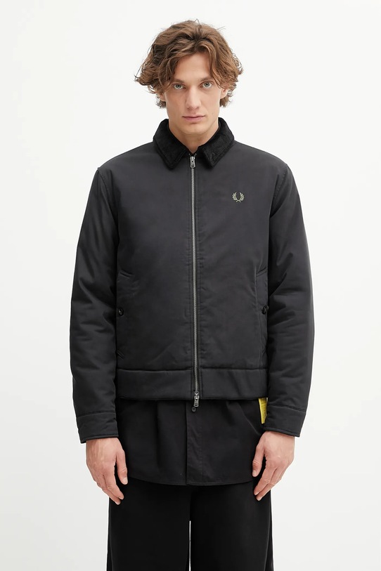 Bunda Fred Perry přechodné černá J8535