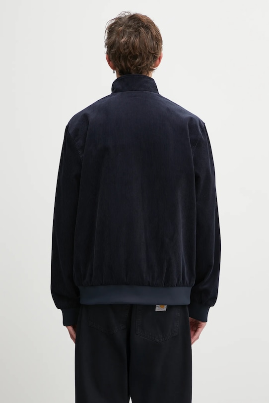 Odzież Fred Perry kurtka sztruksowa J8546 granatowy