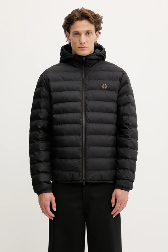 Fred Perry kurtka pozostałe czarny J8553