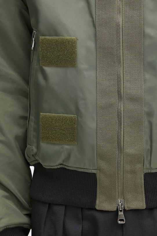 Bunda Andersson Bell Flight Layered Washed Bomber awa708m zelená