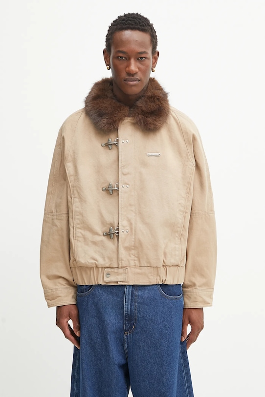 Яке Andersson Bell Ortega Washed Cotton с изолация бежов awa712u