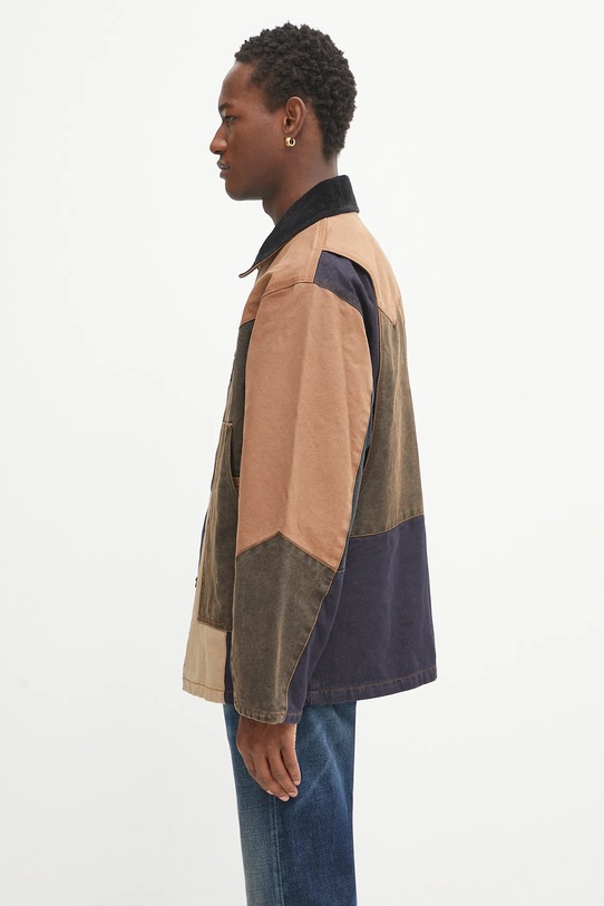 Andersson Bell kurtka Patchwork Washed awa716m brązowy AW25