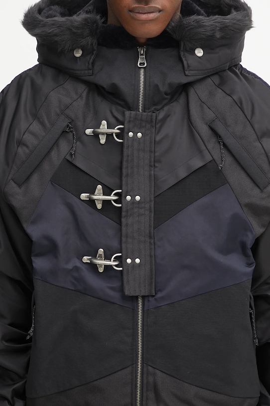 Bavlněná bunda Andersson Bell Norwegian N2B awa690u černá