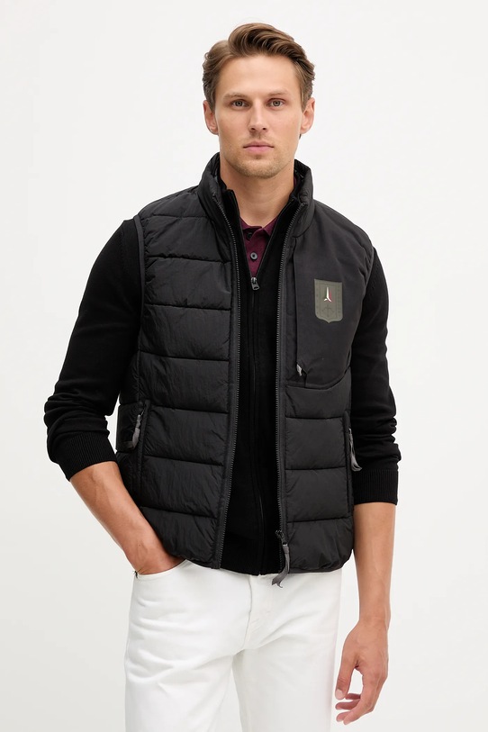 Aeronautica Militare smanicato foderato nero AB3023UCT04214