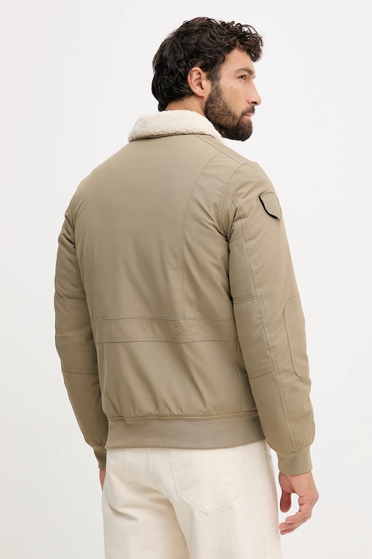 Odzież Aeronautica Militare kurtka AB3024UCT03151 beżowy