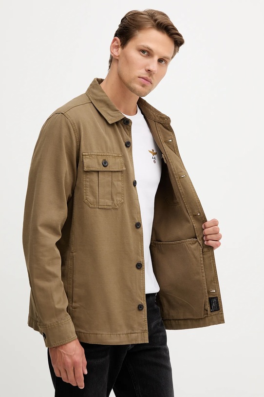 Aeronautica Militare giacca-camicia di cotone AC0036UCT04233