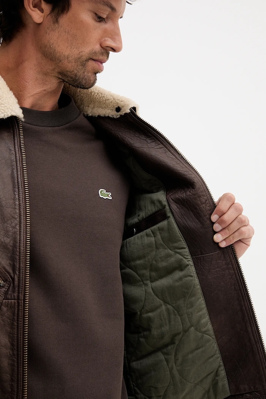 Kožená bunda Aeronautica Militare PN0960UPL00304