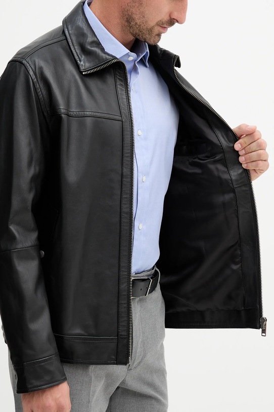 Δερμάτινο μπουφάν BOSS Orange 50547511