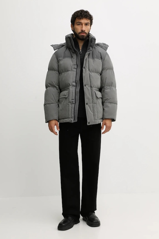 BOSS Orange kurtka 50543609 szary AW25