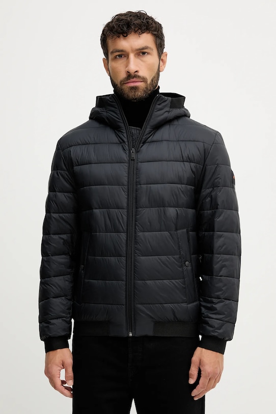 BOSS Orange geacă necaptusit negru 50543616