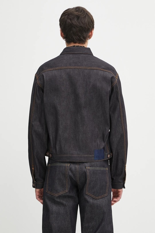 Odzież Visvim kurtka jeansowa ss 101x jkt 125105006001 granatowy
