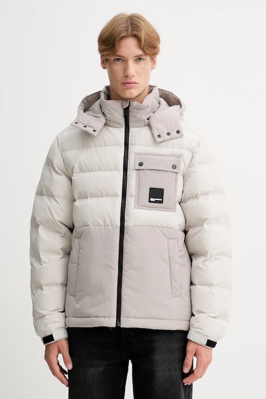 Karl Lagerfeld Jeans geacă cu captuseala bej A4M15029